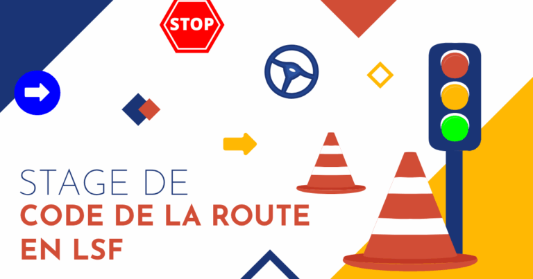 Stage de code de la route en LSF